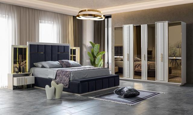 Белая спальня с золотом Версаче, CEL