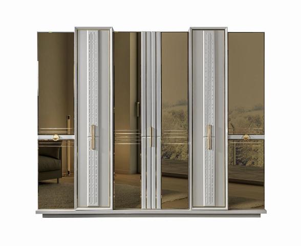 Белая спальня с золотом Версаче, CEL