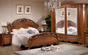 Ореховая спальня Алегро
