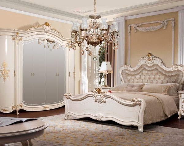 Белая мебель для спальни Элиана