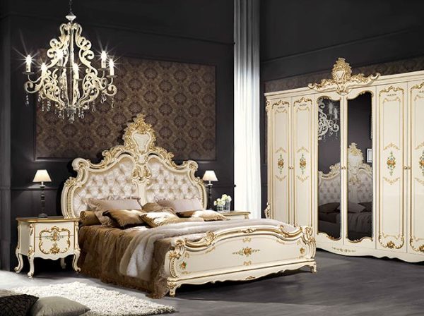 Королевская мебель для спальни Валенсия