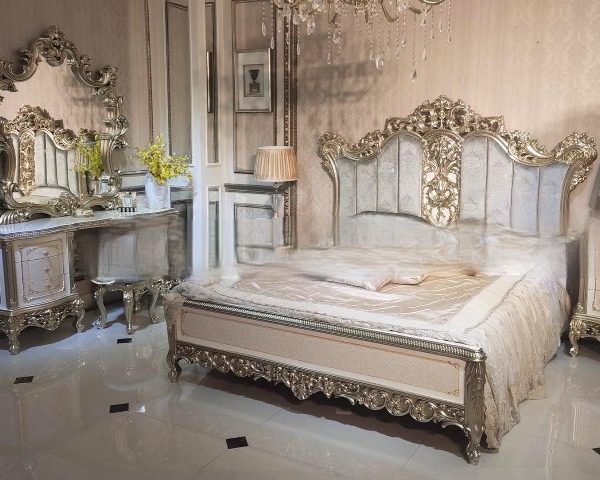 Золотая резная спальня Император
