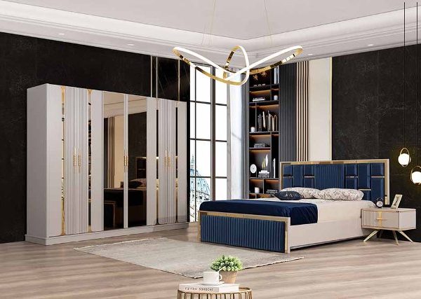 Спальный гарнитур Ари с золотом