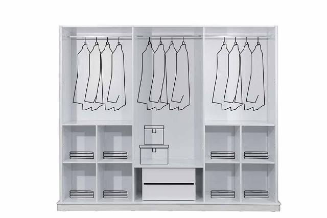 Белая турецкая мебель для спальни АРИ