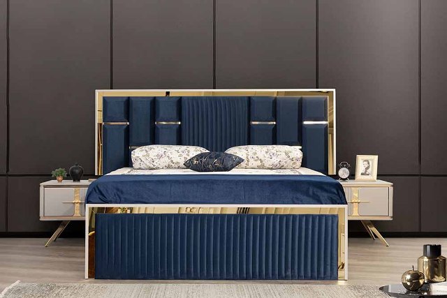 Спальный гарнитур Ари с золотом