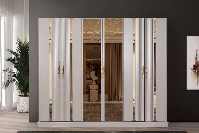 Спальный гарнитур Ари с золотом