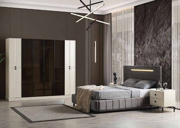Современный мебельный гарнитур в спальню Галио