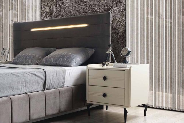 Современный мебельный гарнитур в спальню Галио