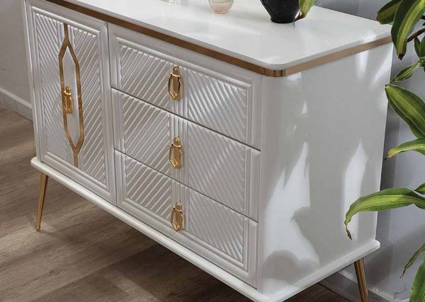 Белый спальный гарнитур Люден, Турция