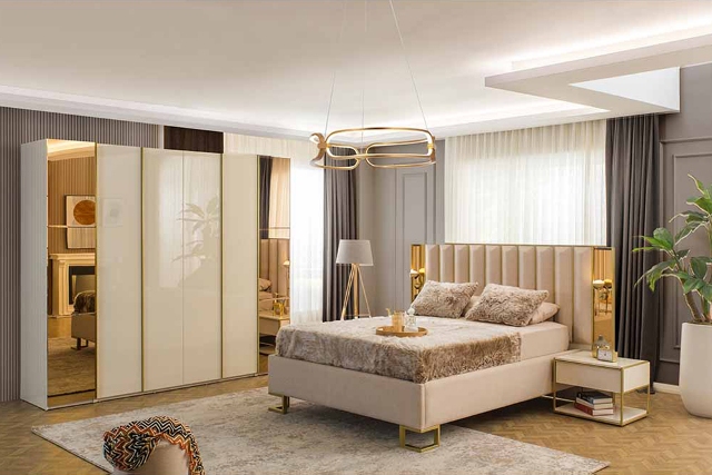 Спальня с золотом Малерон, Турция