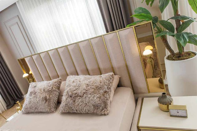 Спальня с золотом Малерон, Турция