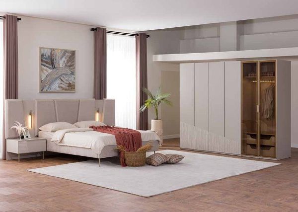 Светлая мебель для спальни Рамс, Турция
