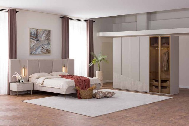 Светлая мебель для спальни Рамс, Турция