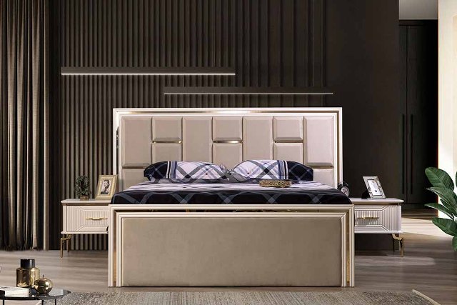 Белая спальня Сайлас, модерн