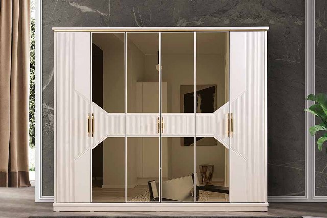 Белая спальня Сайлас, модерн