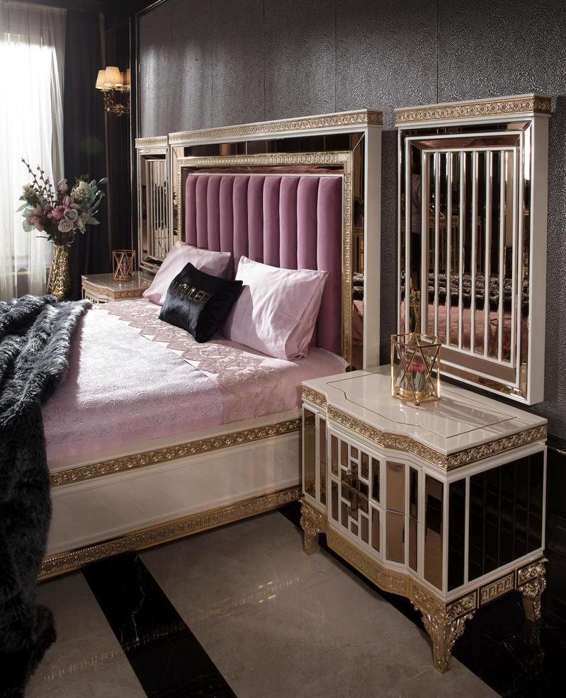 Белая спальня в золоте Аматис, ALIG