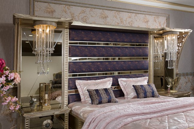 Золотая спальня Арма в стиле АРТ-Деко, ALIG