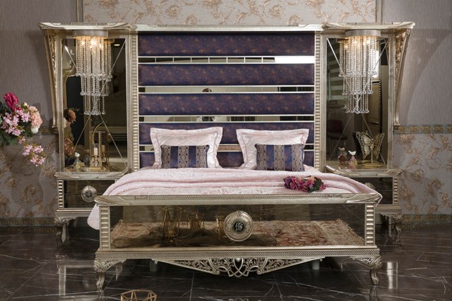 Золотая спальня Арма в стиле АРТ-Деко, ALIG