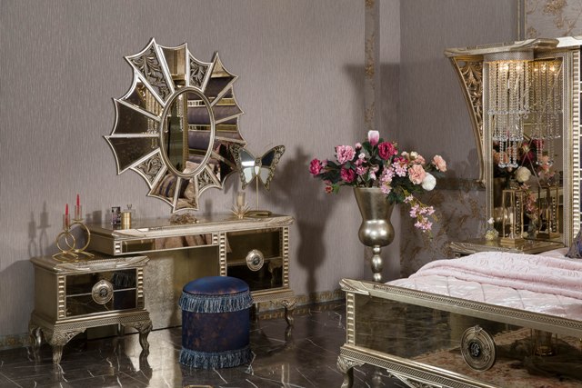 Золотая спальня Арма в стиле АРТ-Деко, ALIG