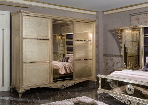 Золотая спальня Арма в стиле АРТ-Деко, ALIG