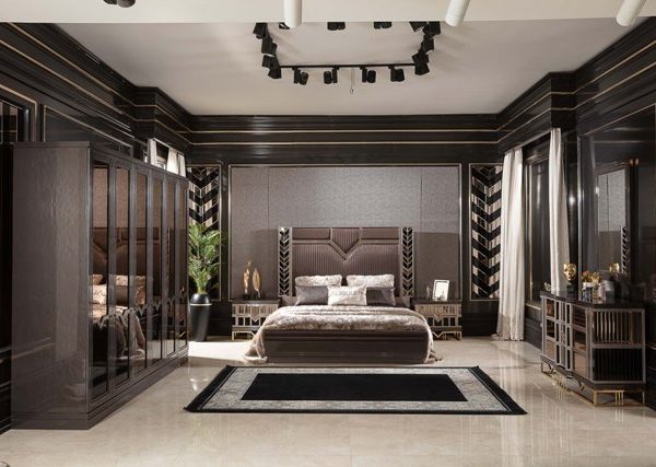 Коричневая спальня Астерия, ALIG