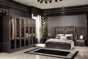 Коричневая спальня Астерия, ALIG