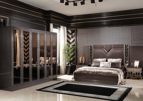 Коричневая спальня Астерия, ALIG