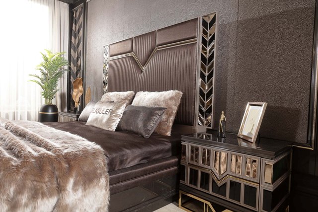 Коричневая спальня Астерия, ALIG