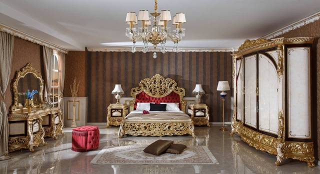 Резная спальня Ася, ALIG в стиле барокко