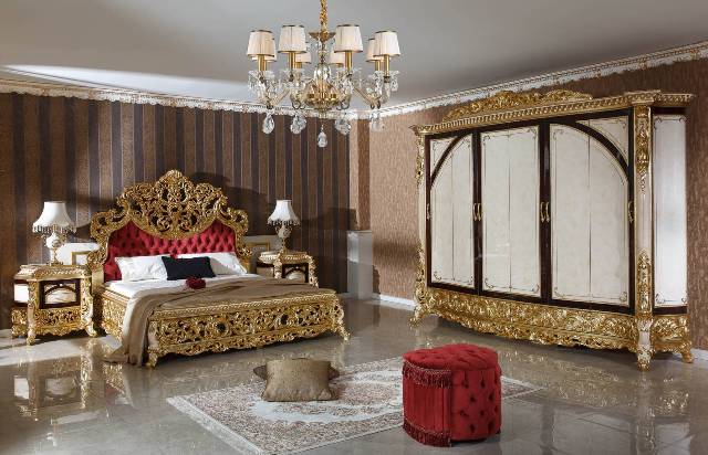 Резная спальня Ася, ALIG в стиле барокко