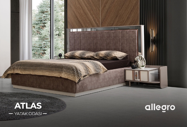 Кремовая спальня Атлас, Алегро