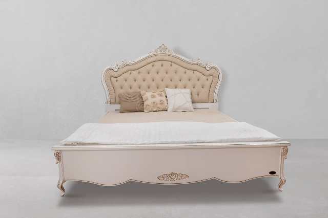 Классическая белая спальня Сара, Дерево