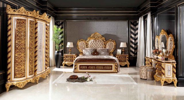 Золотая спальня барокко Капелла, ALIG Золотая спальня барокко Капелла, ALIG