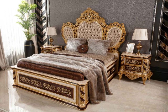 Золотая спальня барокко Капелла, ALIG Золотая спальня барокко Капелла, ALIG