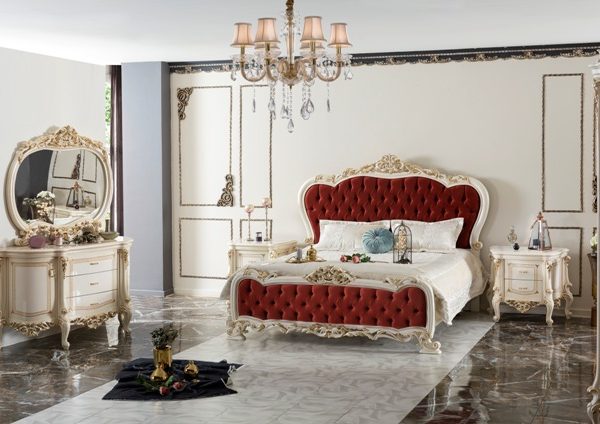 Белая классическая спальня Чириган, ALIG