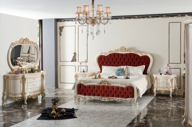 Белая классическая спальня Чириган, ALIG