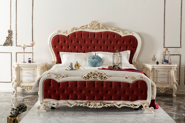 Белая классическая спальня Чириган, ALIG