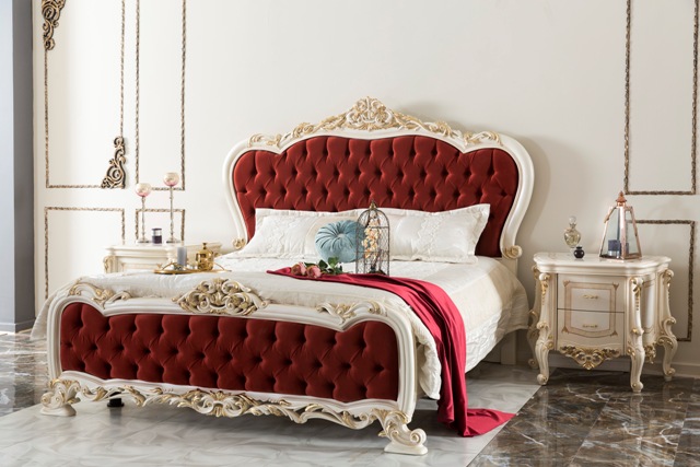 Белая классическая спальня Чириган, ALIG