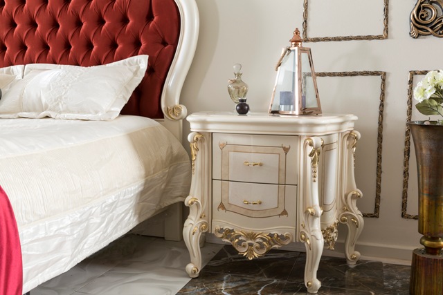 Белая классическая спальня Чириган, ALIG