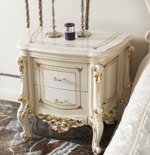 Белая классическая спальня Чириган, ALIG