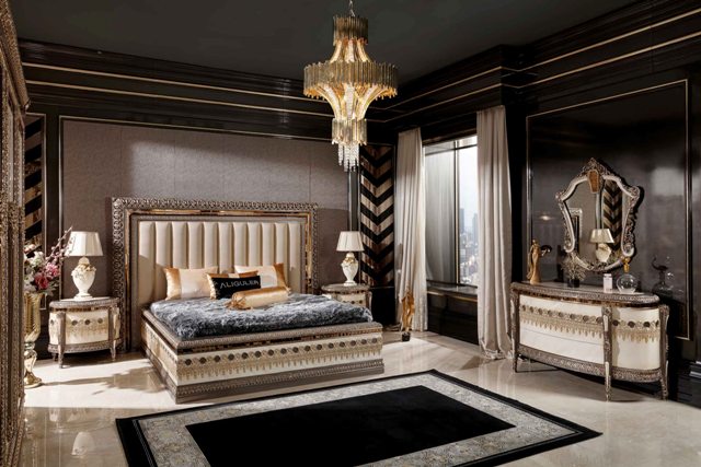 Ореховая спальня Глория, ALIG