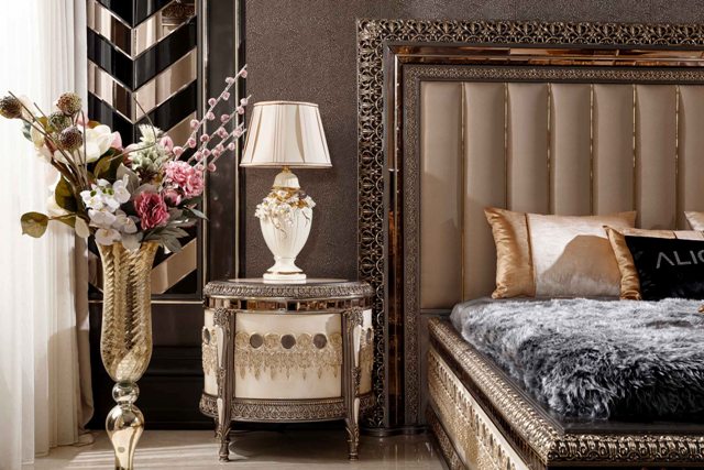 Ореховая спальня Глория, ALIG