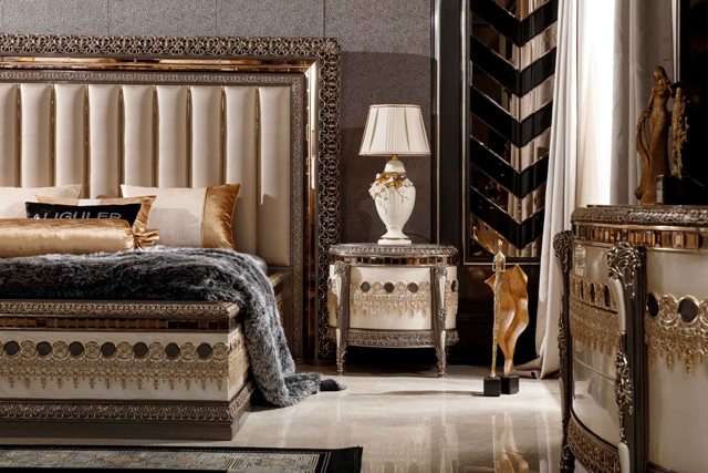 Ореховая спальня Глория, ALIG