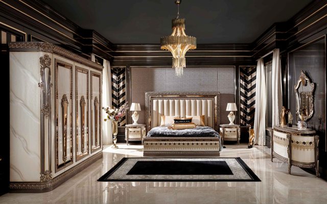 Ореховая спальня Глория, ALIG