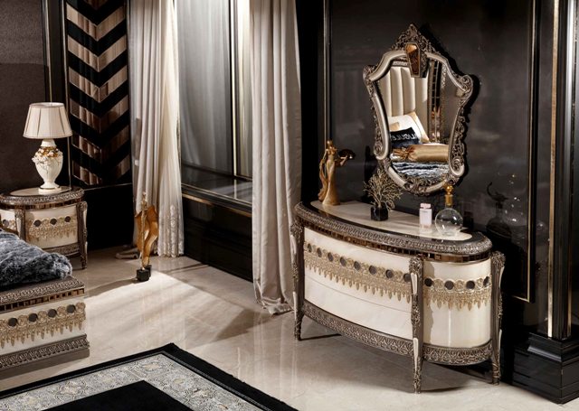 Ореховая спальня Глория, ALIG