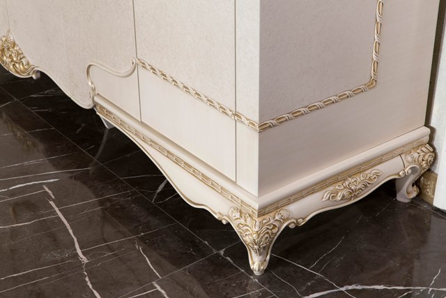 Белая спальня в стиле классика Хизар, ALIG