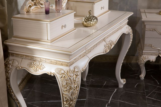 Белая спальня в стиле классика Хизар, ALIG