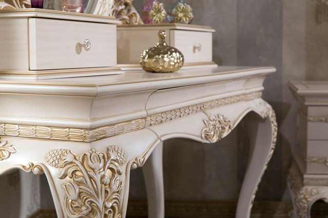 Белая спальня в стиле классика Хизар, ALIG