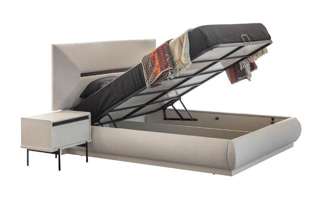 Белая спальня в стиле модерн Лейзинг, Турция