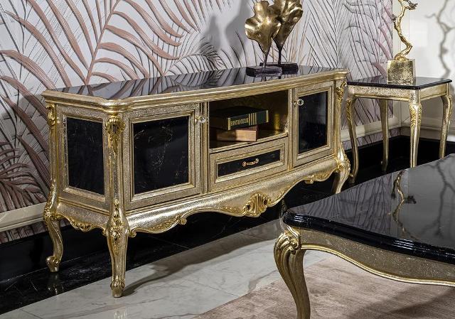 Классическая тумба под телевизор Лондон, ALIG